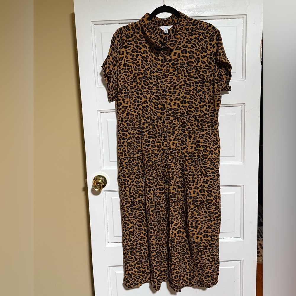 Women’s cheetah dress